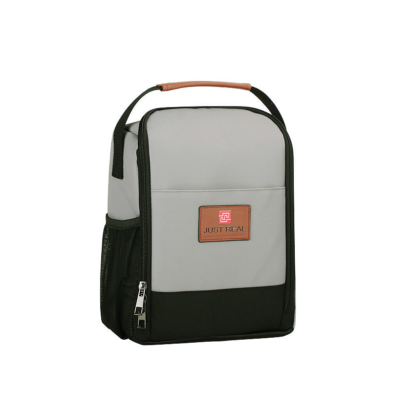 Eco Series Insulated Lunch Bag Khaki/Black or Grey Black rPET fabric