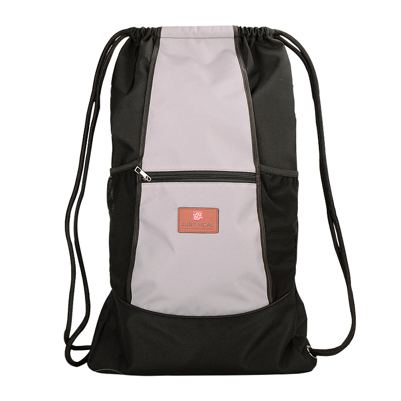 Eco Series Gym and Yoga Backpack Khaki/Black or Grey/Black rPET fabric